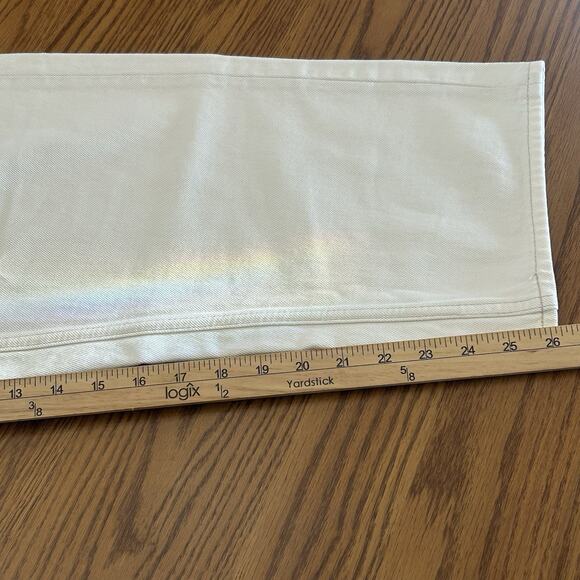 Madewell The Darted Barrel Leg Jeans Canvas Denim Button Fly Size 29 NWT - Picture 9 of 10